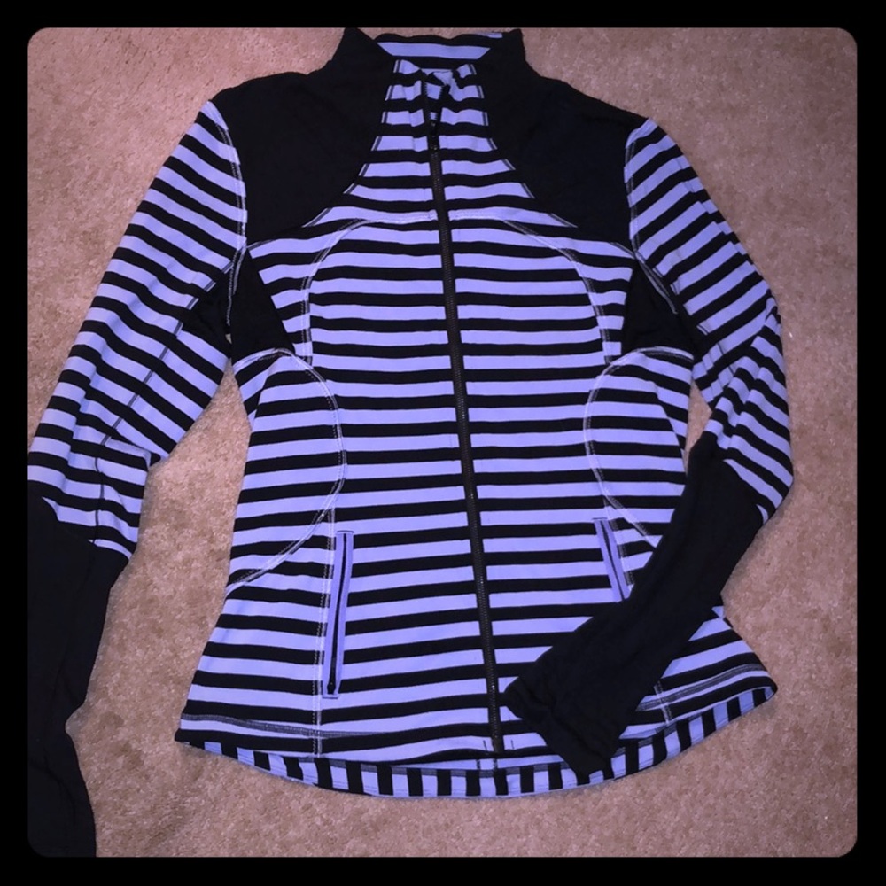 Lululemon Define purple and black jacket